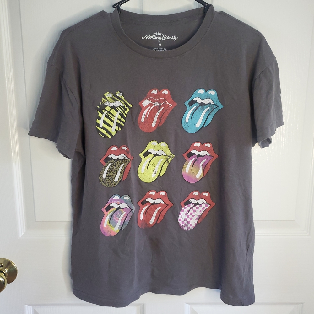 The Rolling Stones T-Shirt, Y2K, Size M. #SW